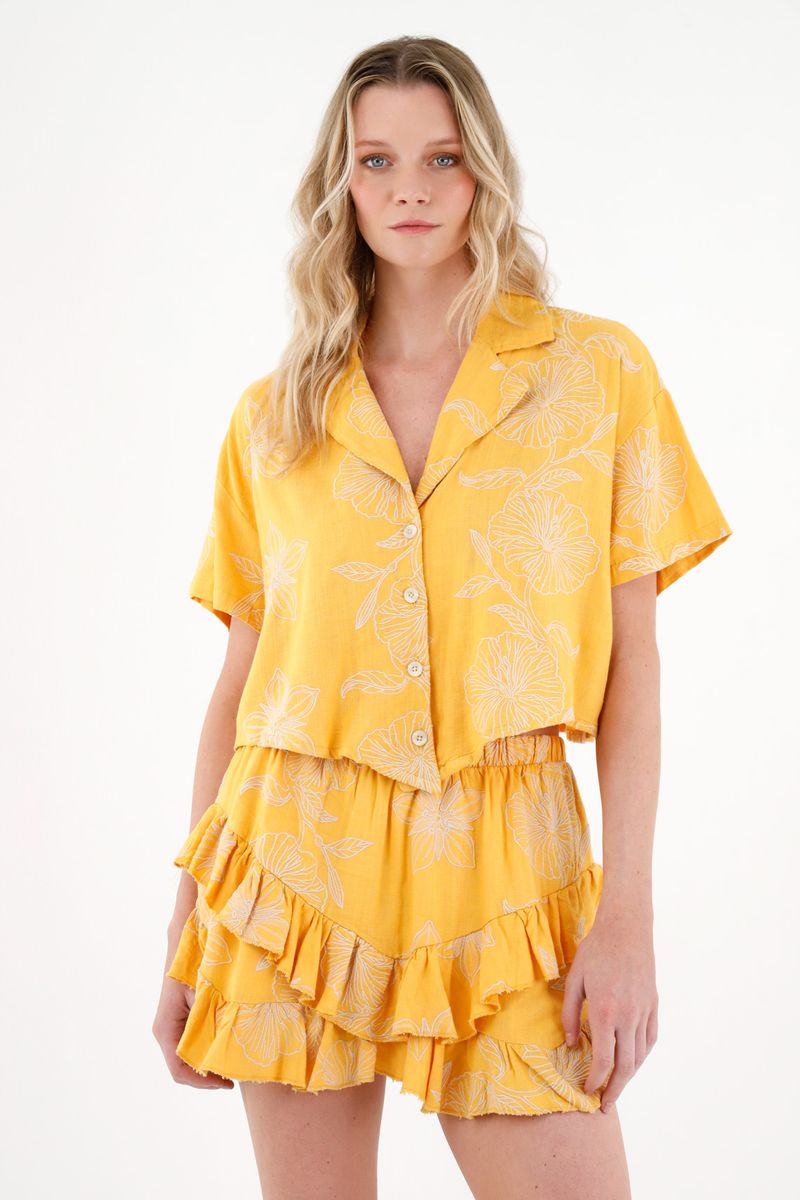 faldas-para-mujer-tennis-amarillo