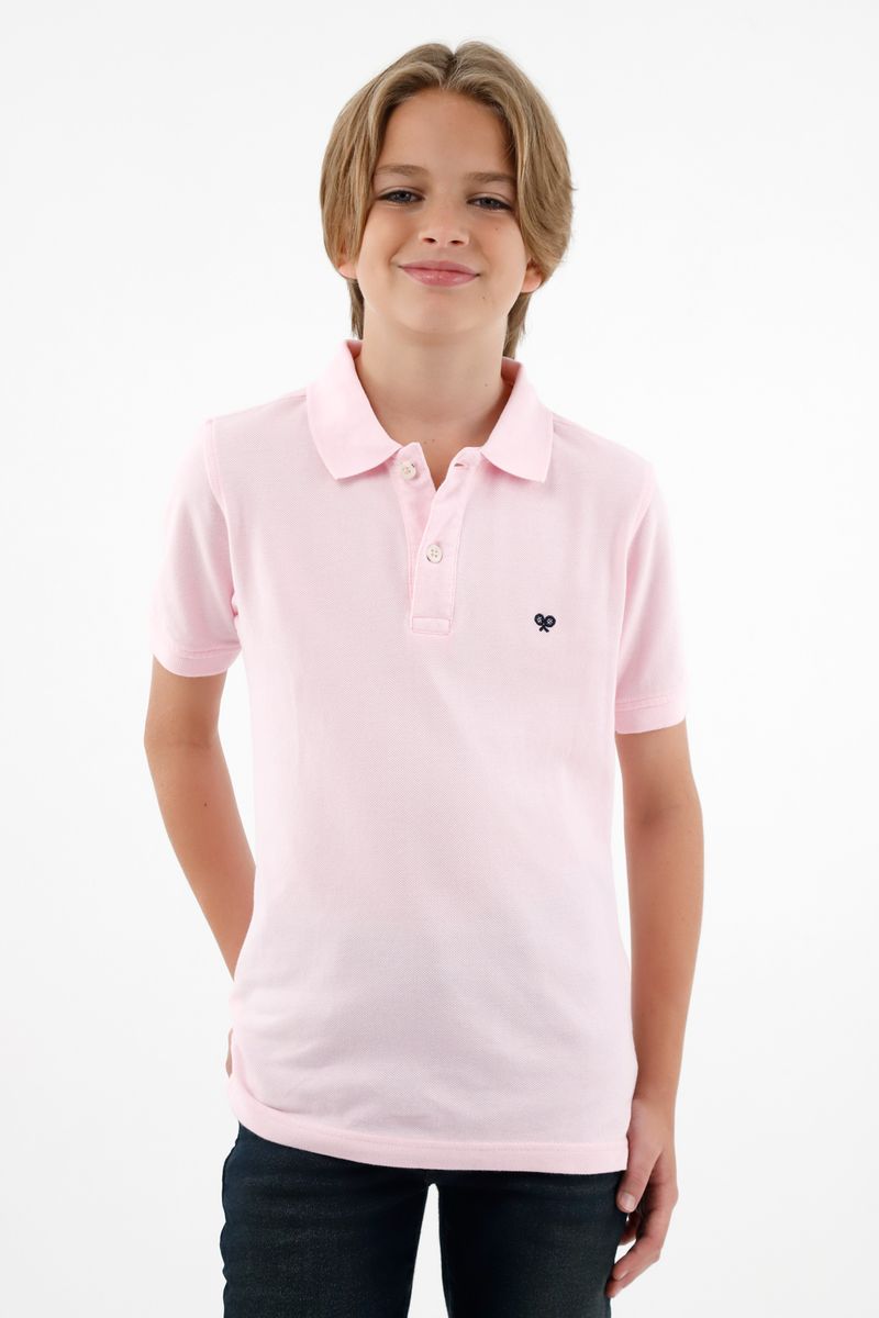 polos-para-nino-tennis-rosado