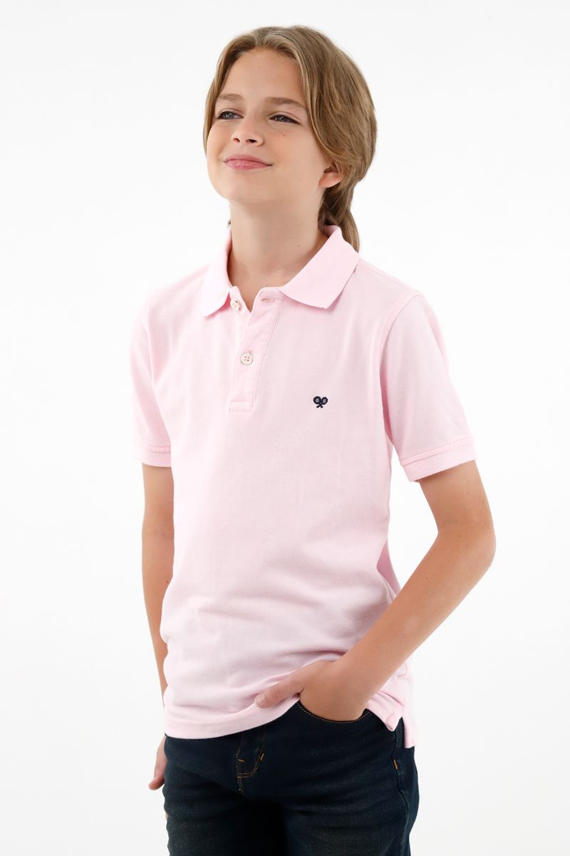 polos-para-nino-tennis-rosado