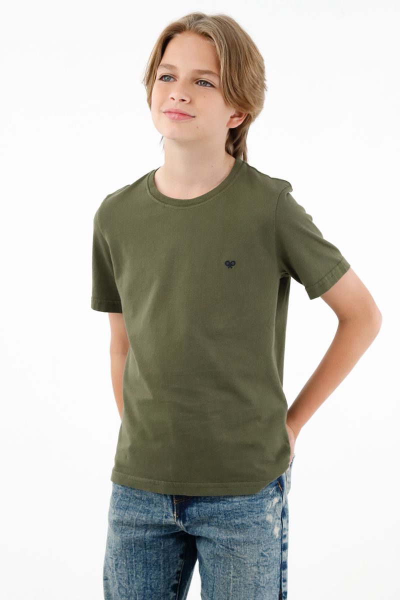 tshirt-para-nino-tennis-verde