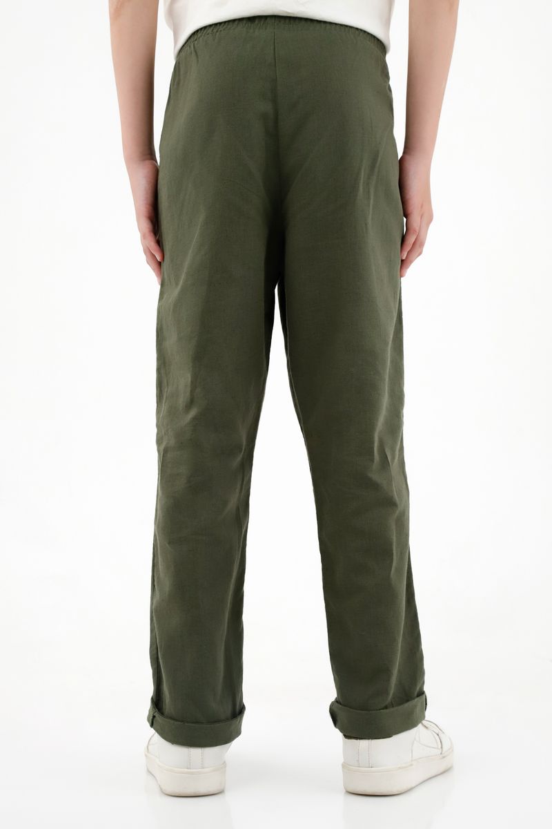 pantalones-para-nino-tennis-verde