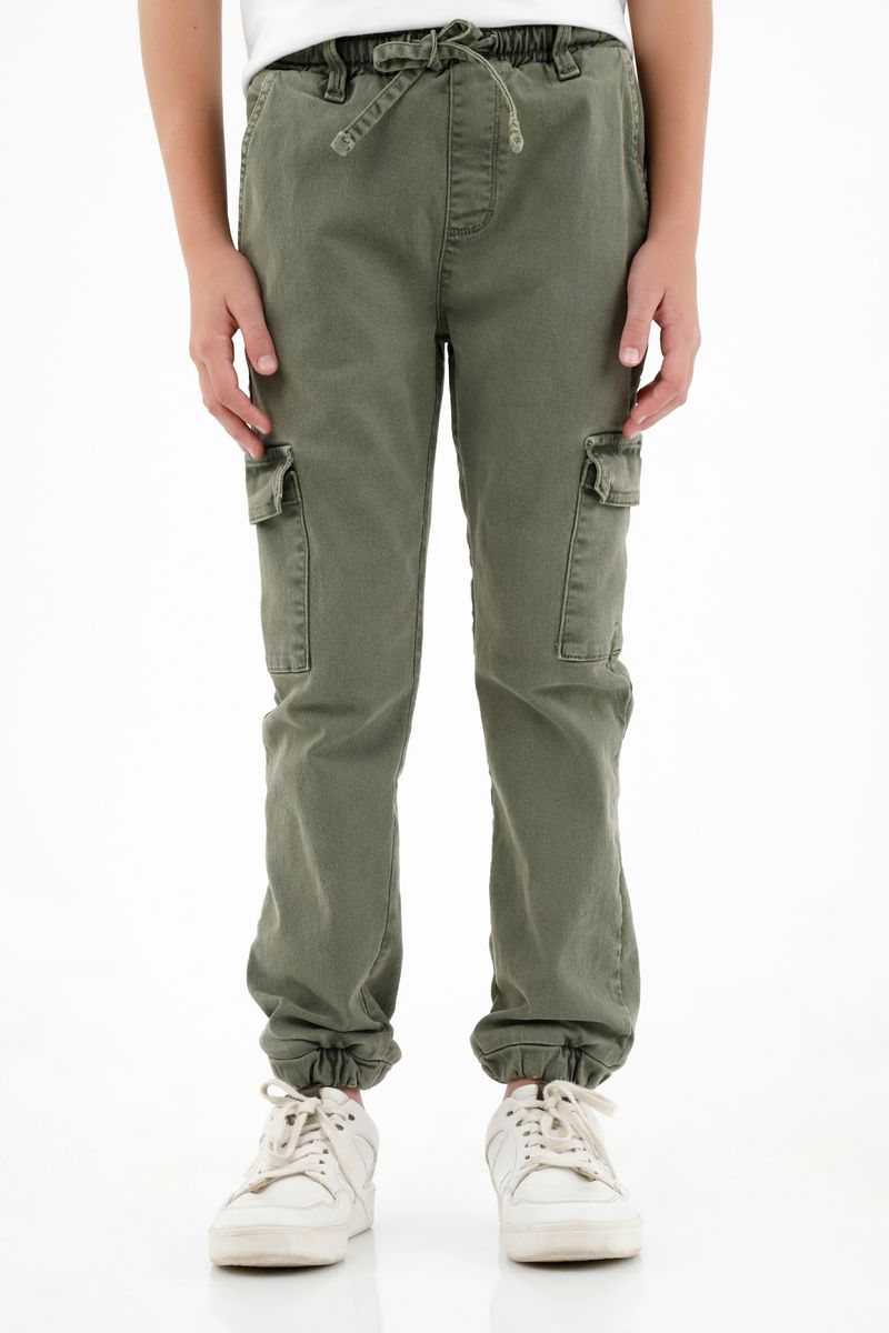 pantalones-para-nino-tennis-verde