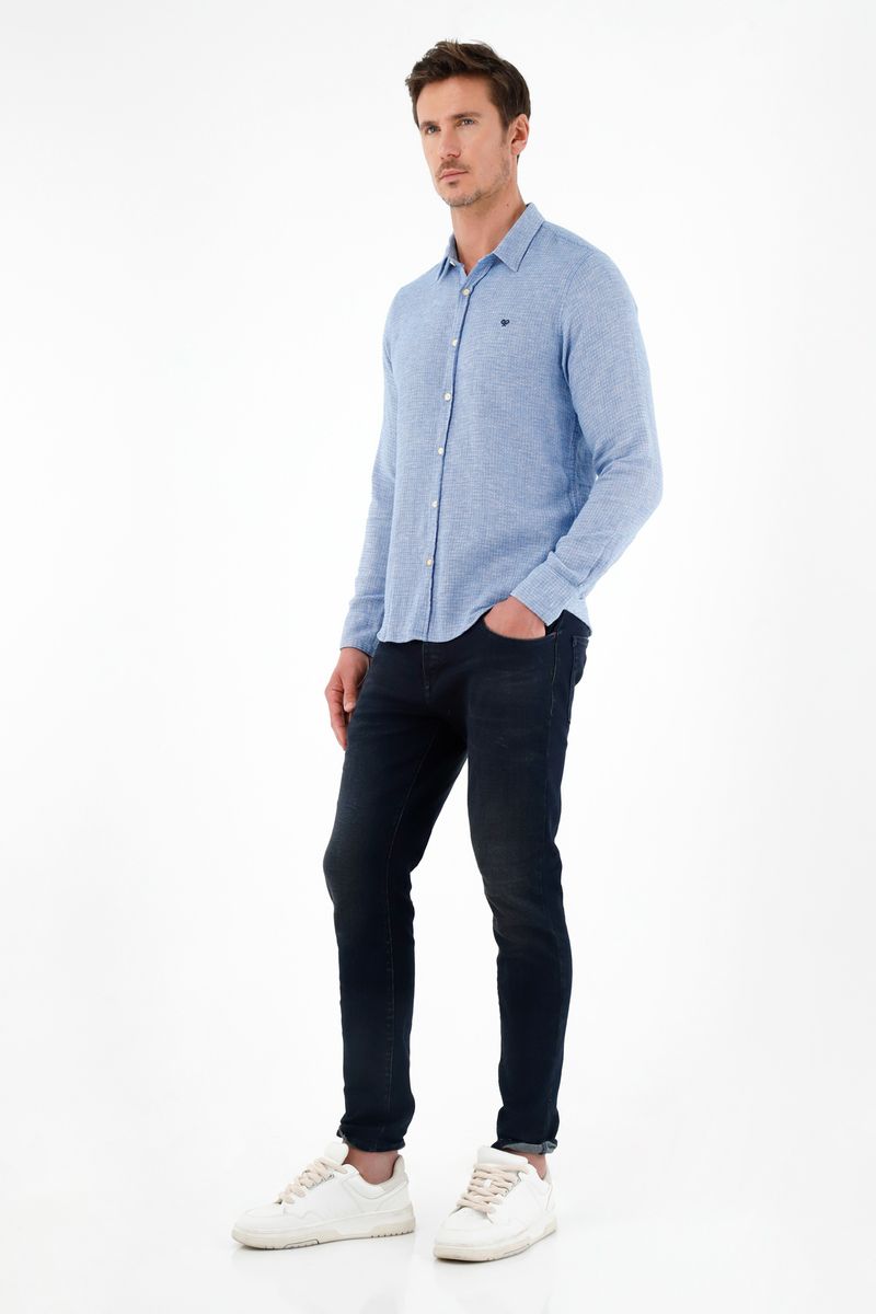camisas-para-hombre-tennis-azul
