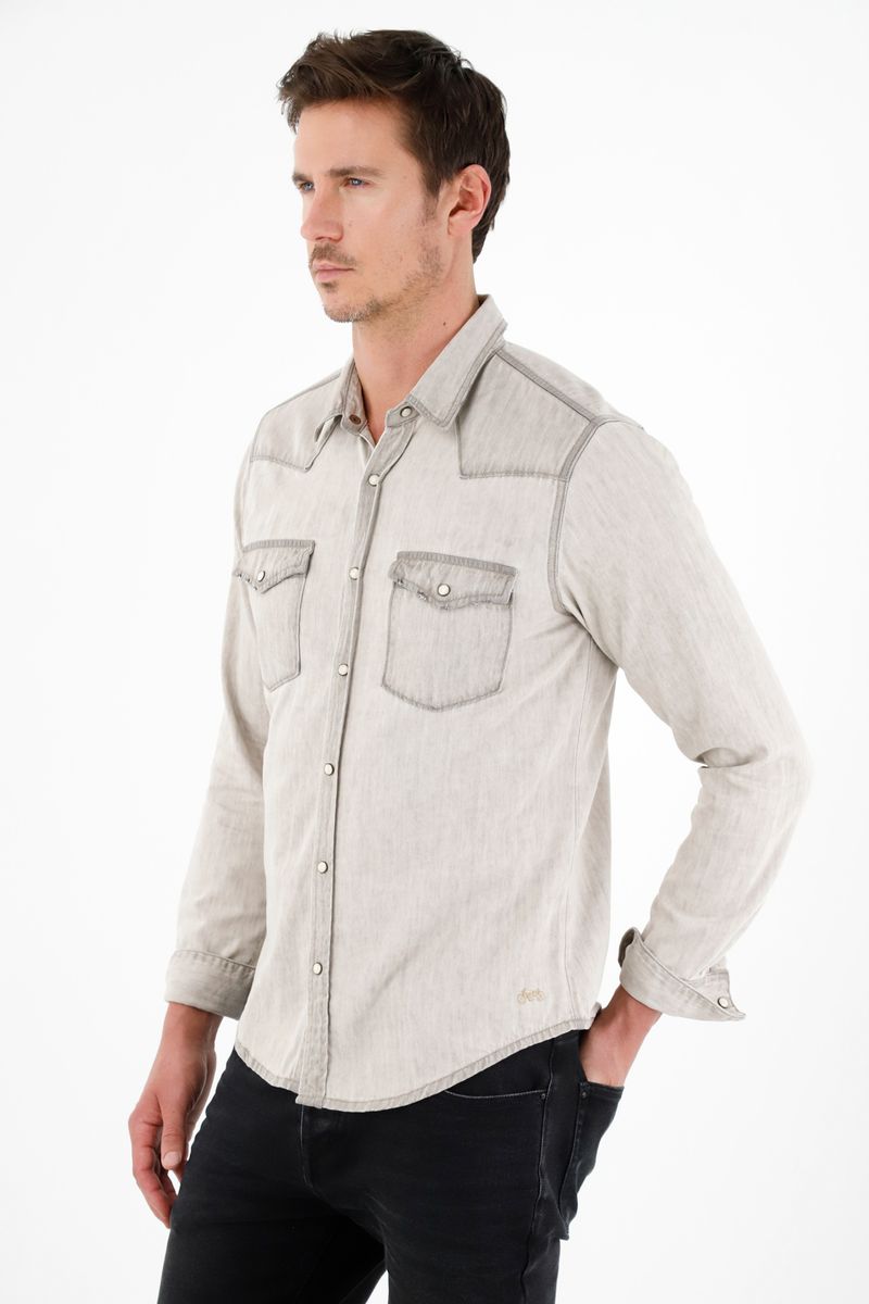 camisas-para-hombre-tennis-gris