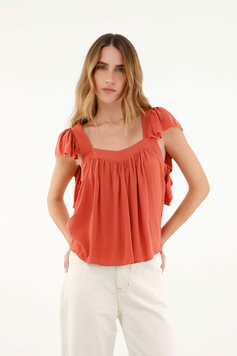 camisas-para-mujer-tennis-naranja
