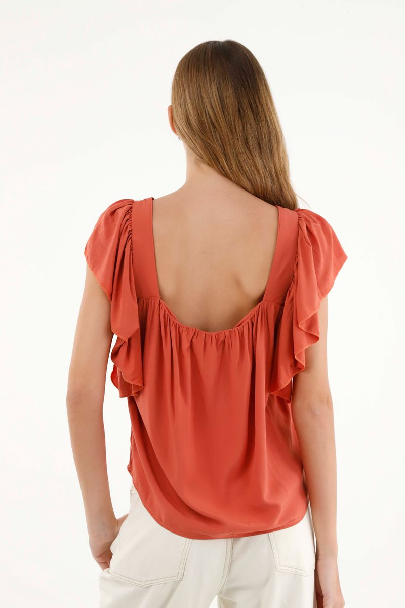 camisas-para-mujer-tennis-naranja