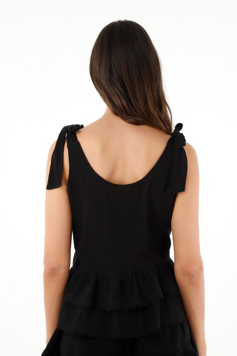 camisas-para-mujer-topmark-negro