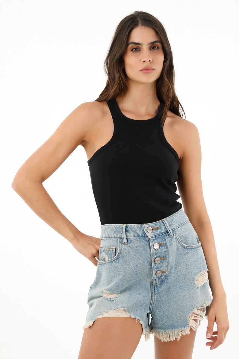 tshirt-para-mujer-topmark-negro