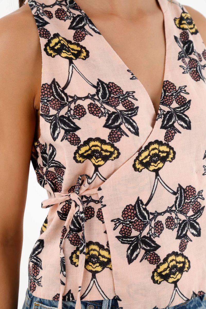 camisas-para-mujer-topmark-naranja