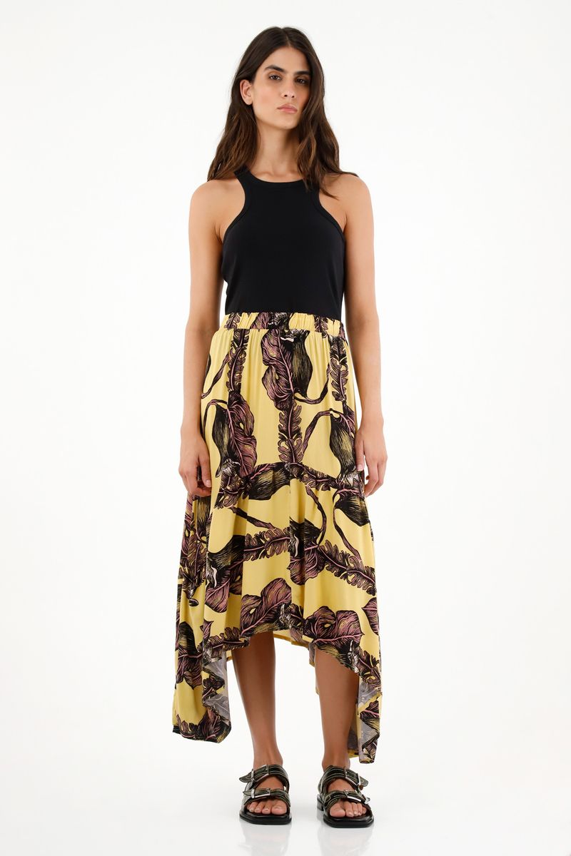 faldas-para-mujer-topmark-amarillo
