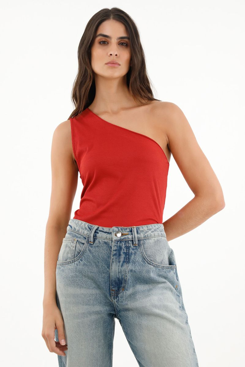 tshirt-para-mujer-topmark-naranja