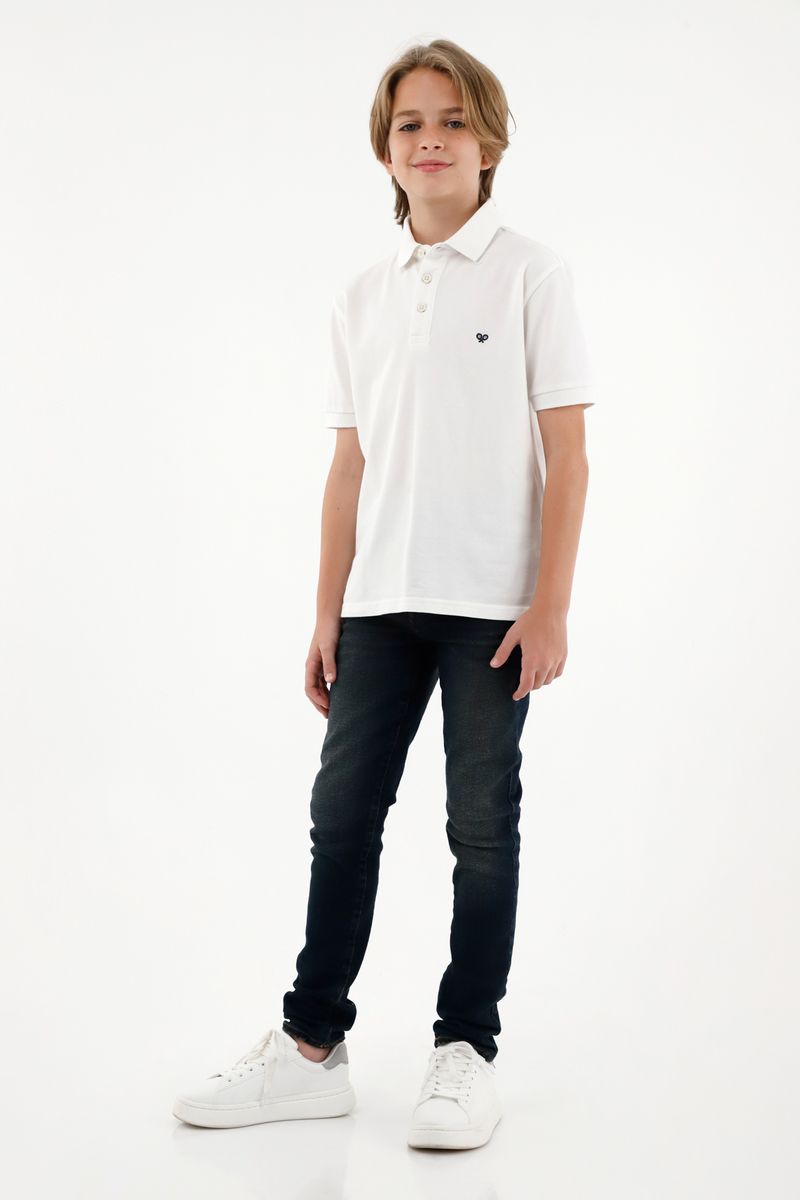 polos-para-nino-tennis-blanco