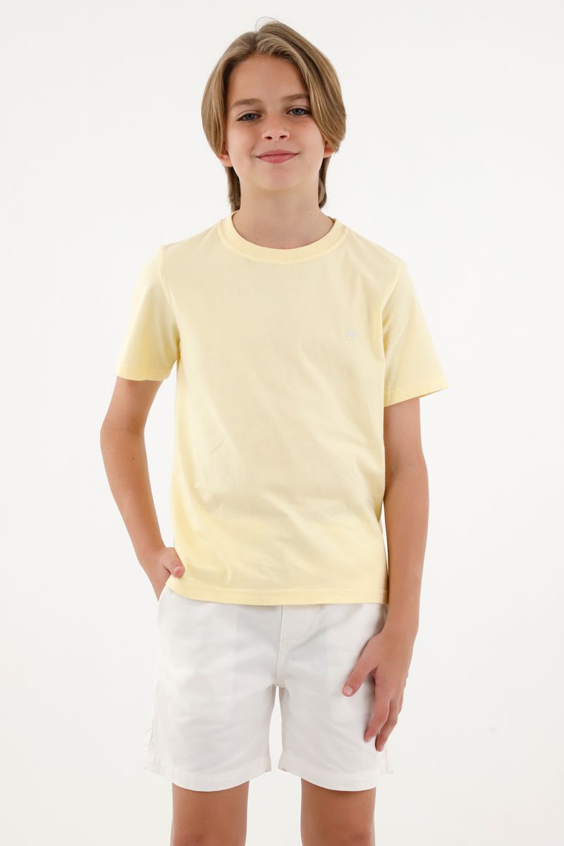 tshirt-para-nino-tennis-amarillo