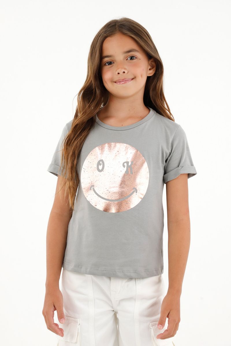 tshirt-para-nina-tennis-gris