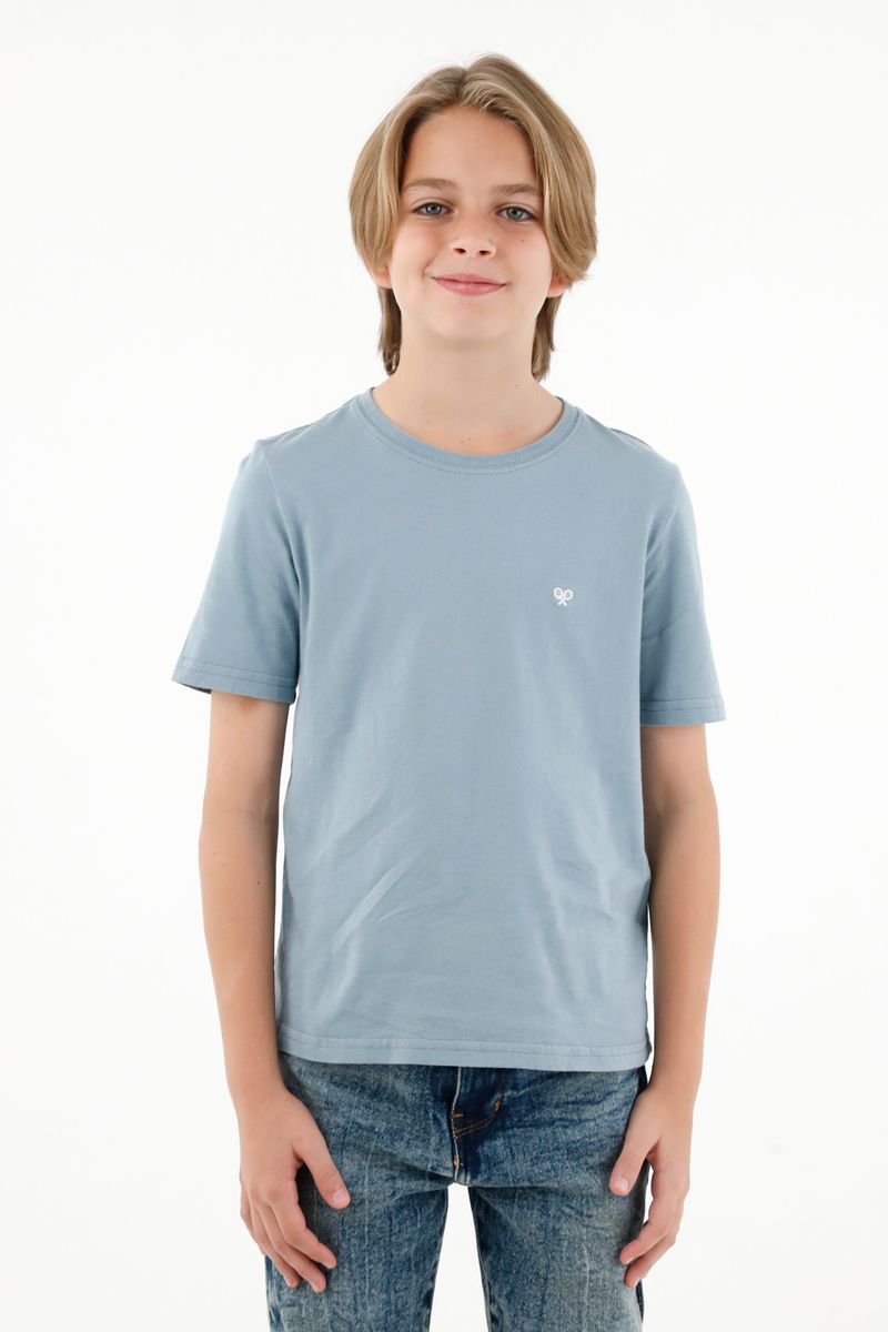 tshirt-para-nino-tennis-gris