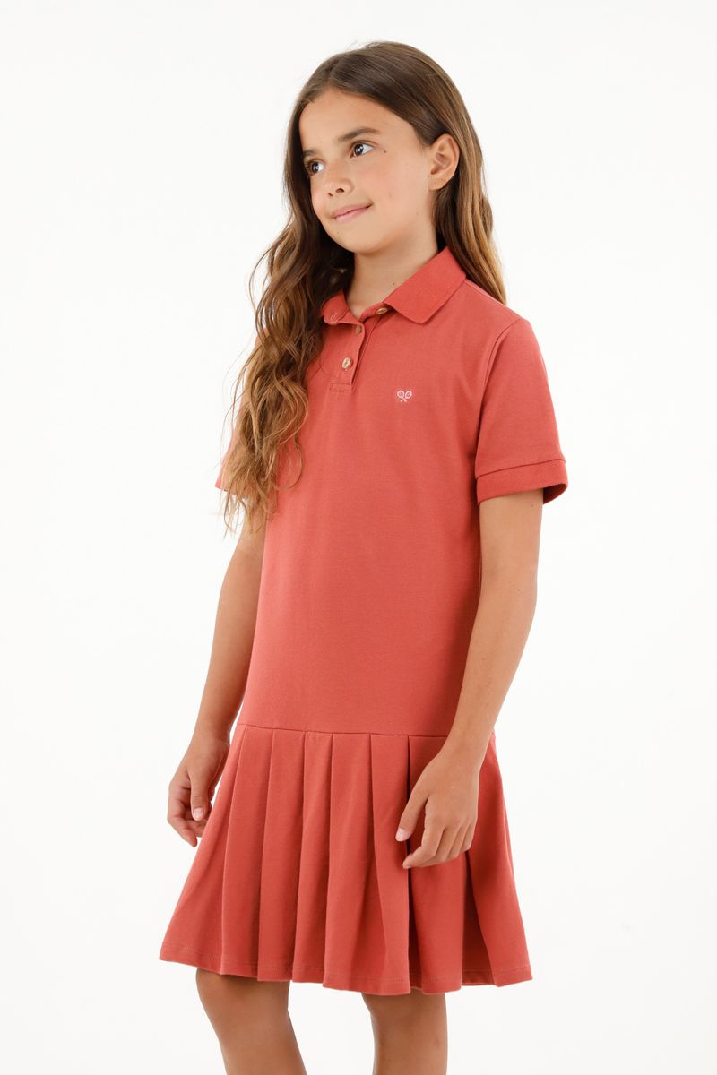 vestidos-para-nina-tennis-naranja