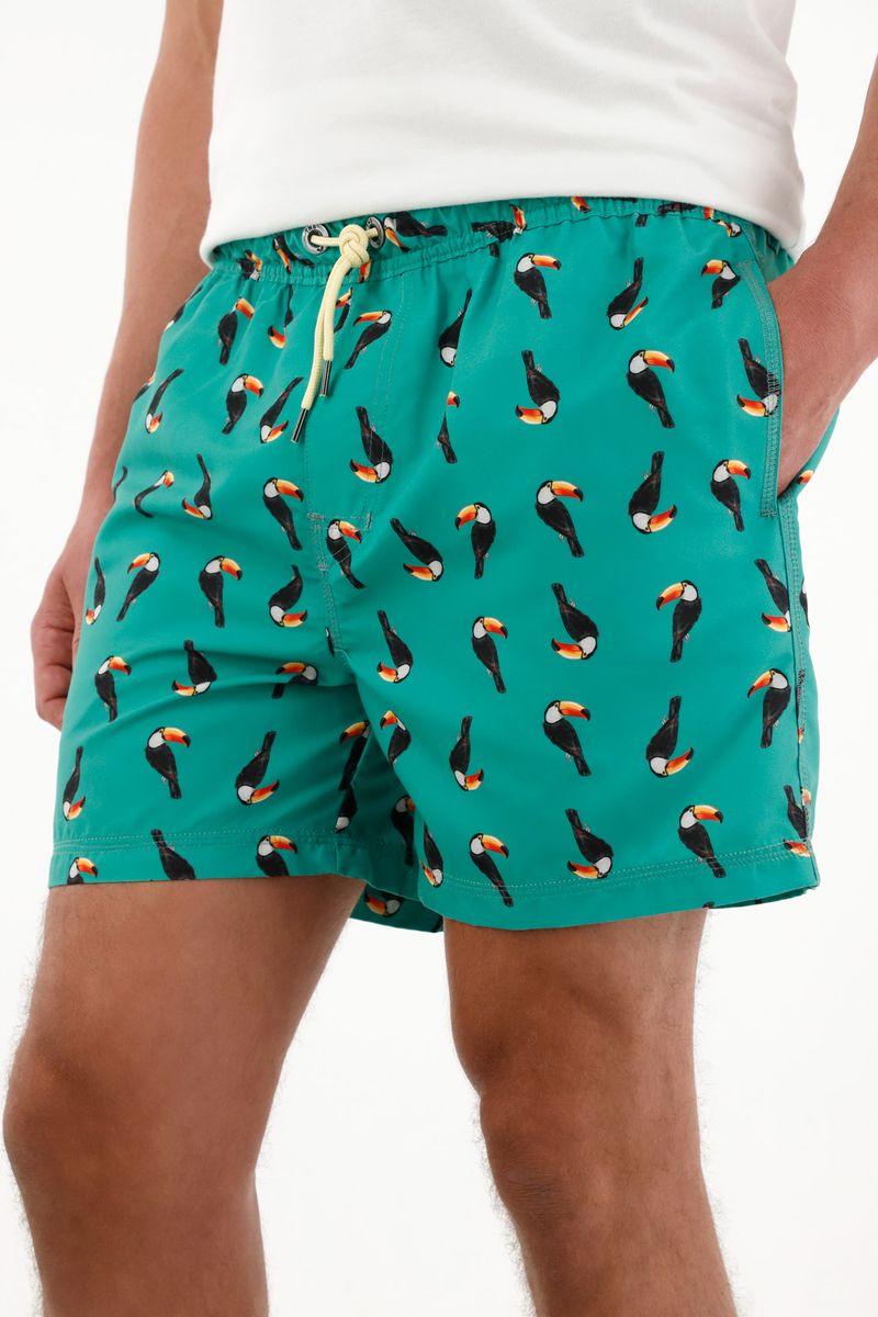 ropa-de-baño-para-hombre-tennis-verde
