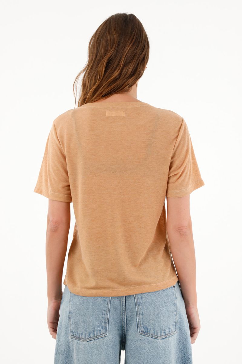 tshirt-para-mujer-tennis-naranja