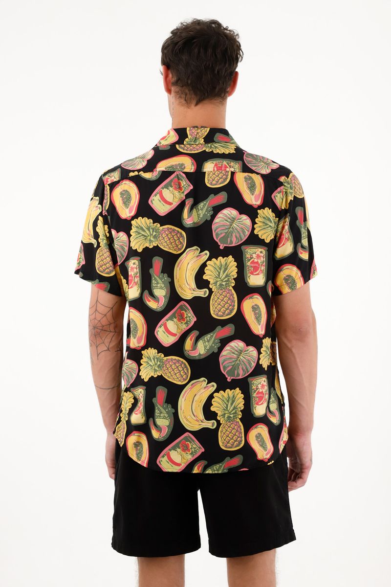 camisas-para-hombre-tennis-negro