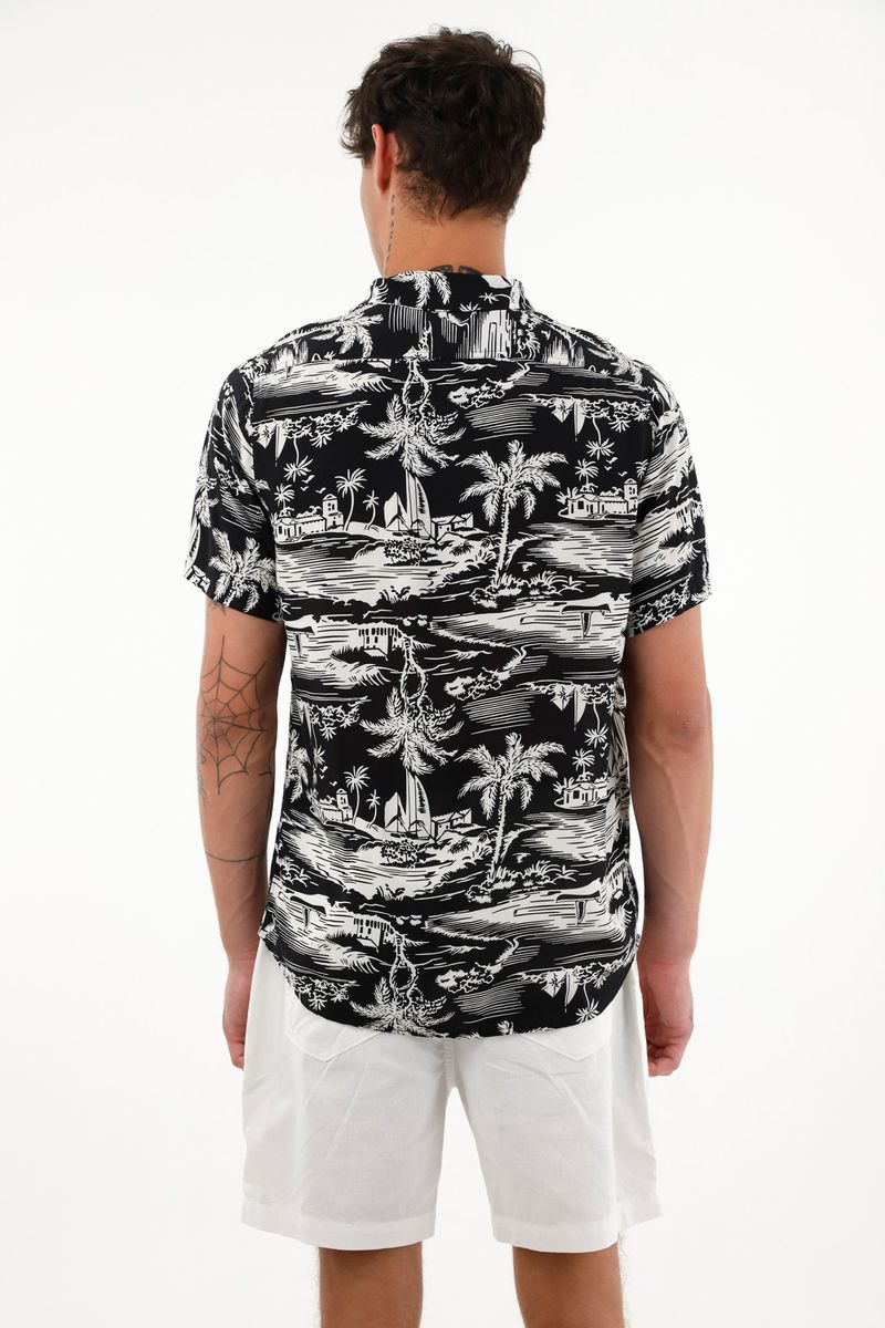 camisas-para-hombre-tennis-negro