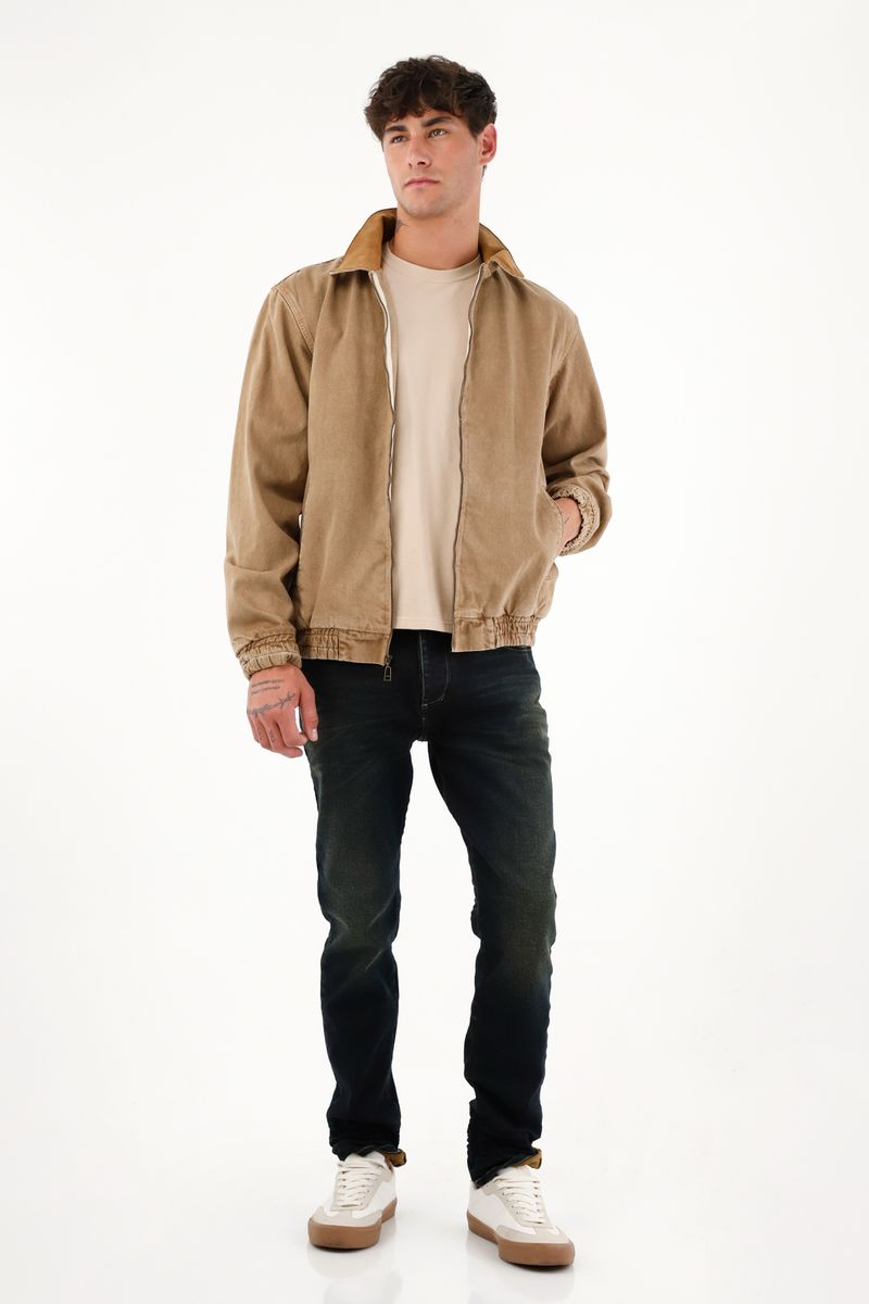 bomber-para-hombre-tennis-cafe