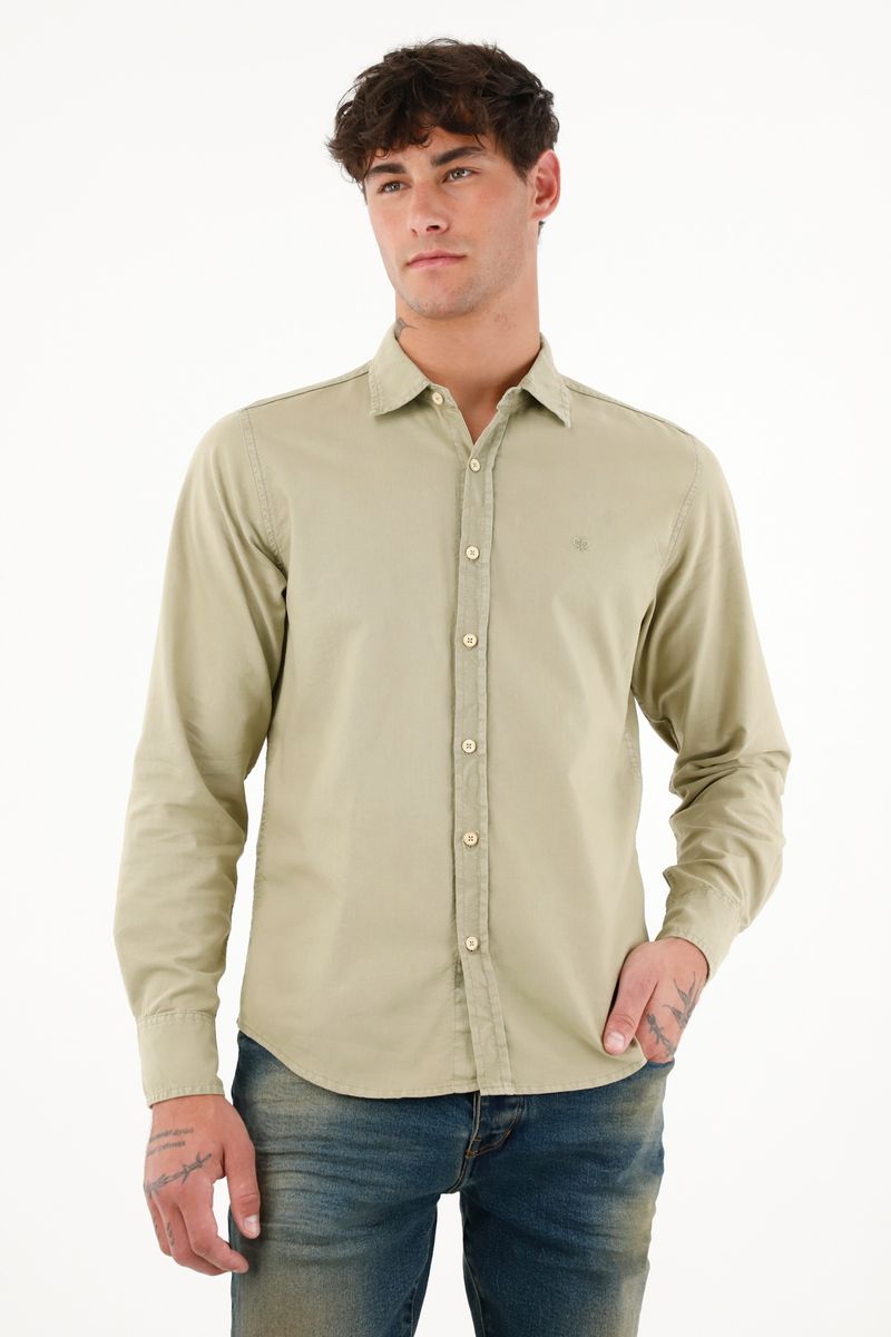 camisas-para-hombre-tennis-verde