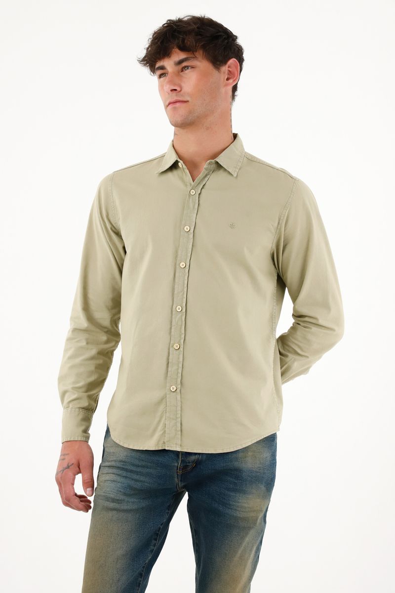camisas-para-hombre-tennis-verde