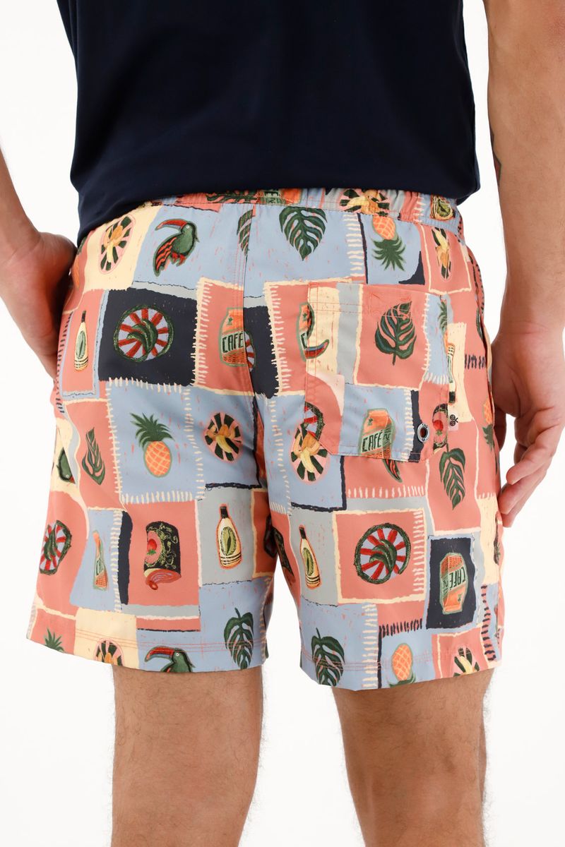 ropa-de-baño-para-hombre-tennis-naranja