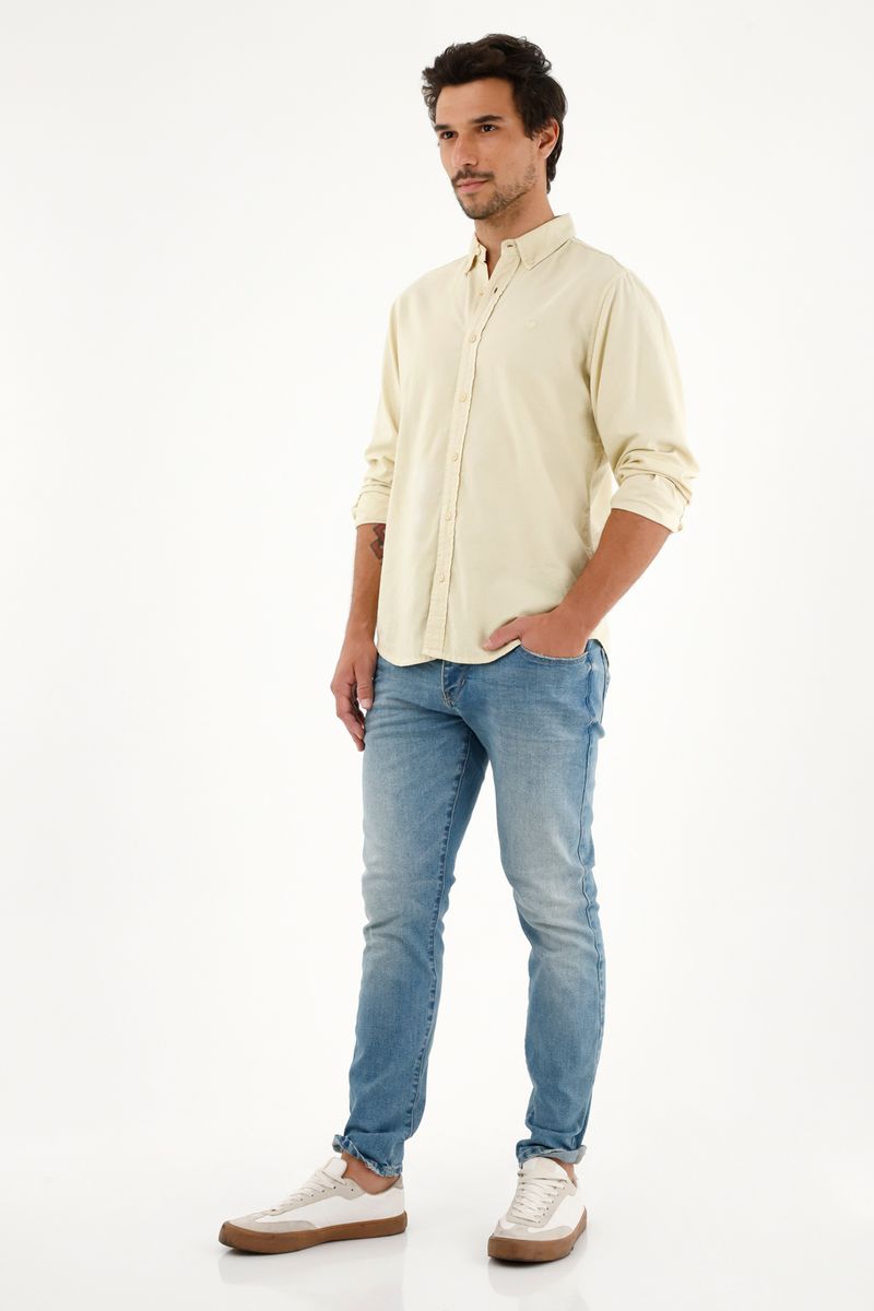 camisas-para-hombre-tennis-amarillo