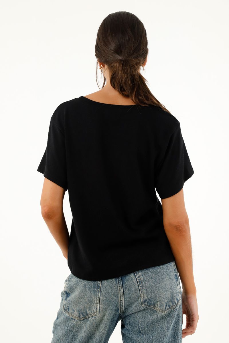 tshirt-para-mujer-topmark-negro