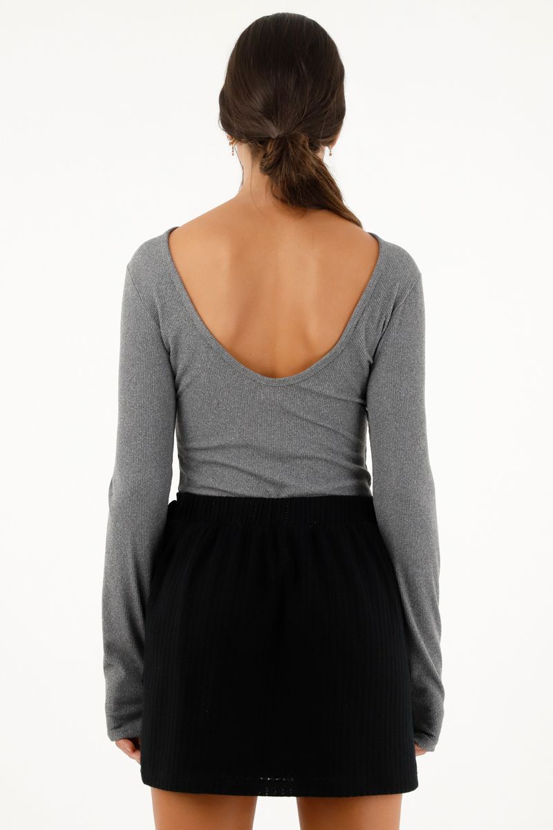 tshirt-para-mujer-topmark-gris