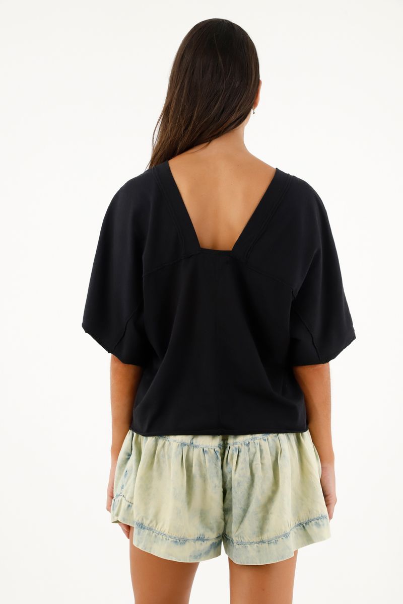 tshirt-para-mujer-topmark-negro