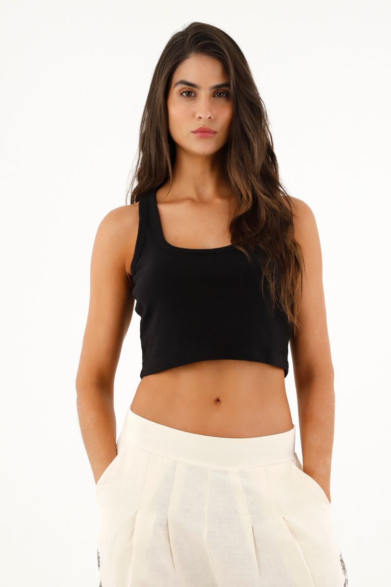 tshirt-para-mujer-topmark-negro