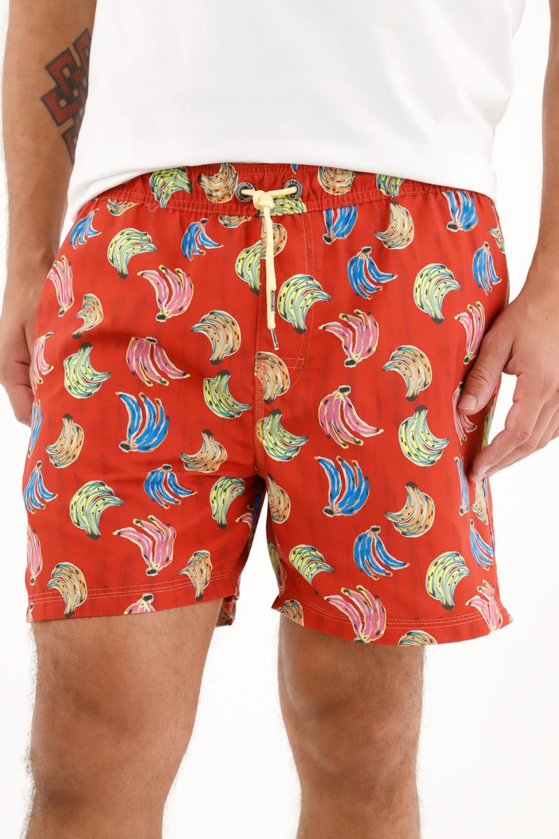 ropa-de-baño-para-hombre-tennis-rojo