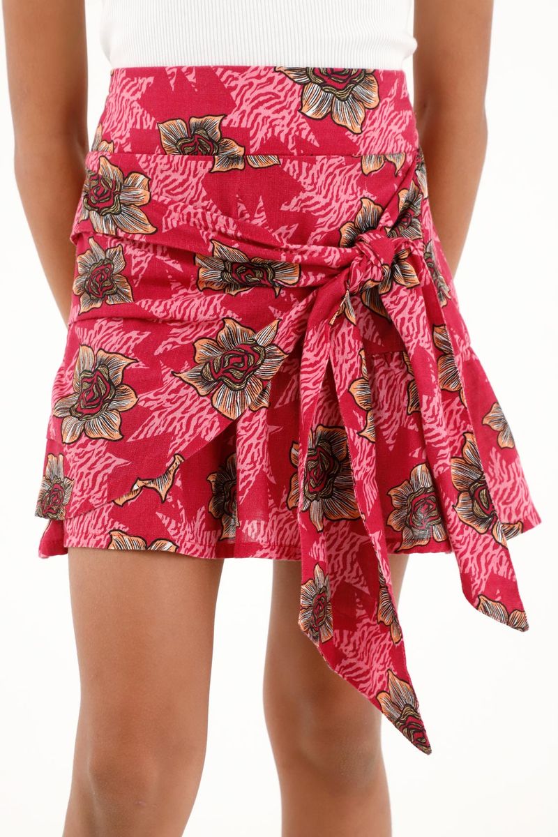 faldas-para-nina-tennis-rojo