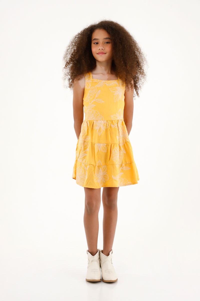 vestidos-para-nina-tennis-amarillo