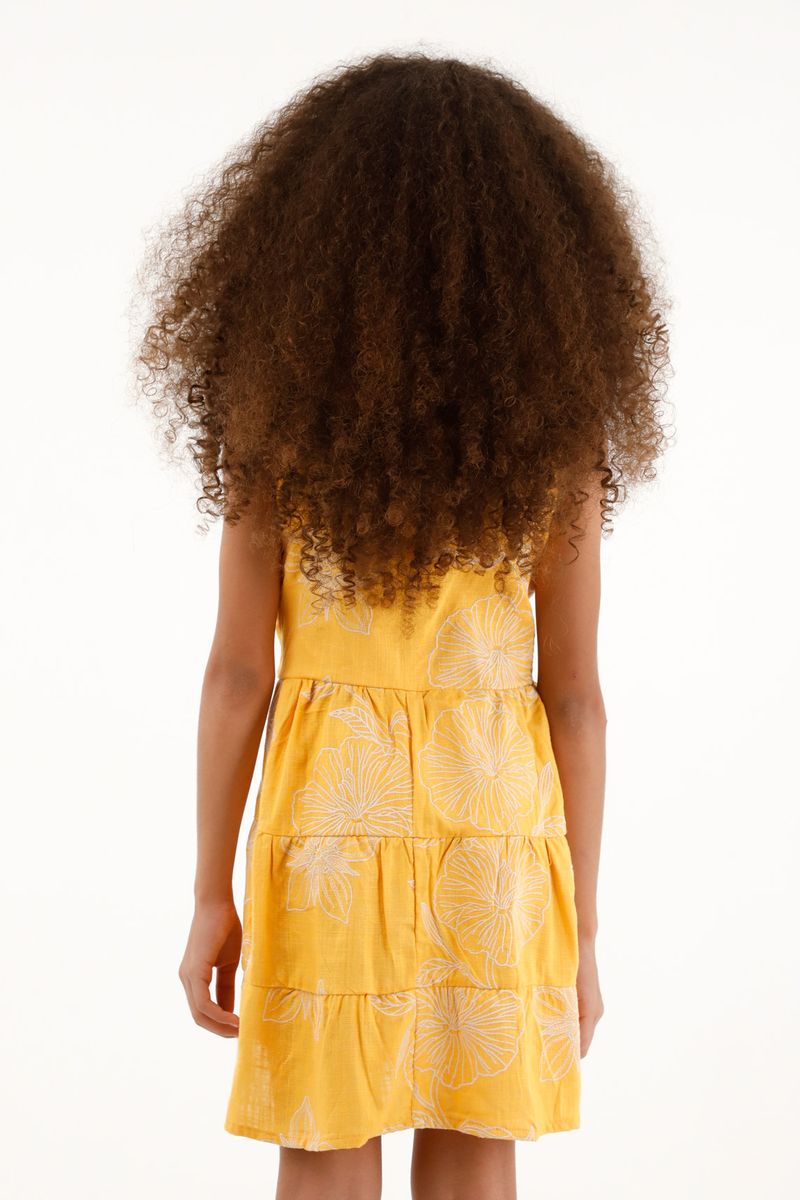 vestidos-para-nina-tennis-amarillo