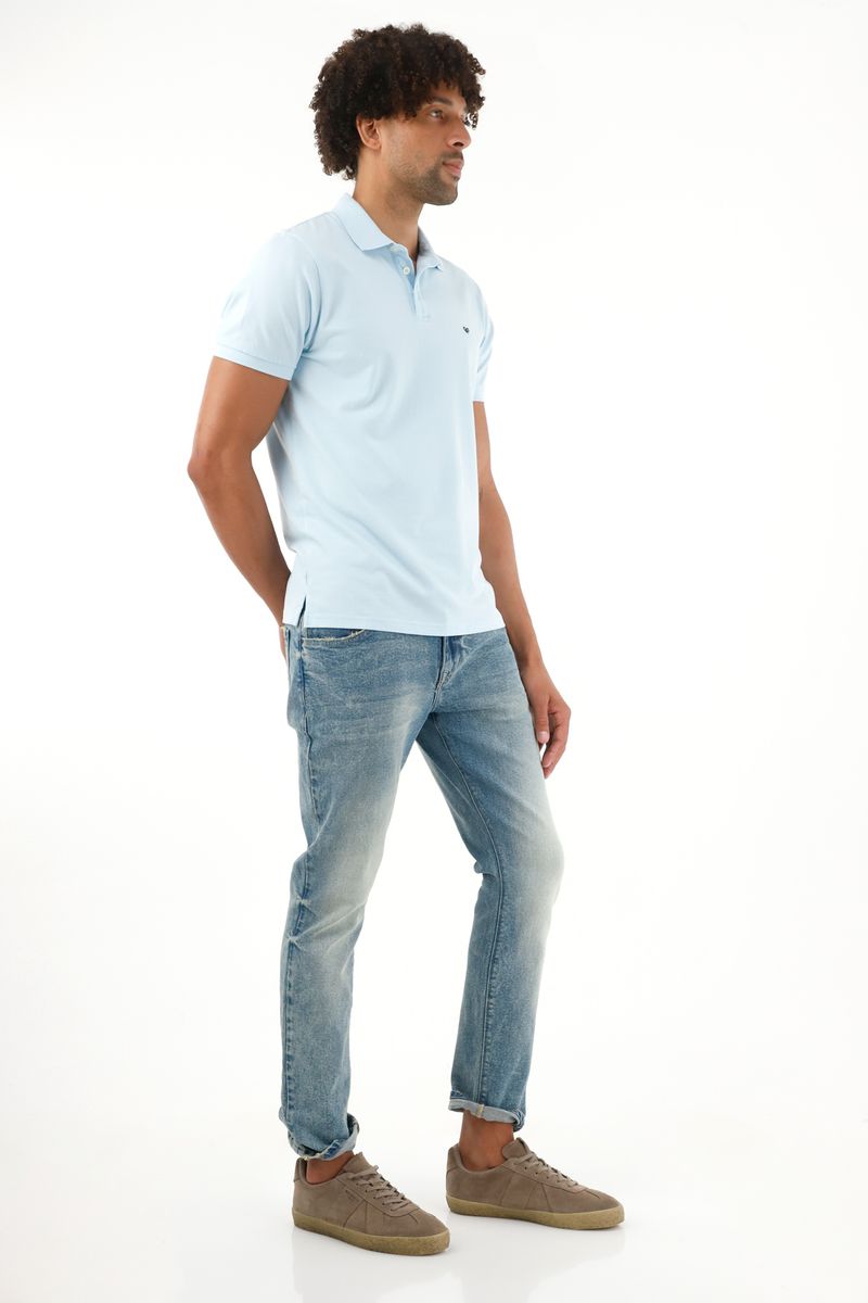 polos-para-hombre-tennis-azul