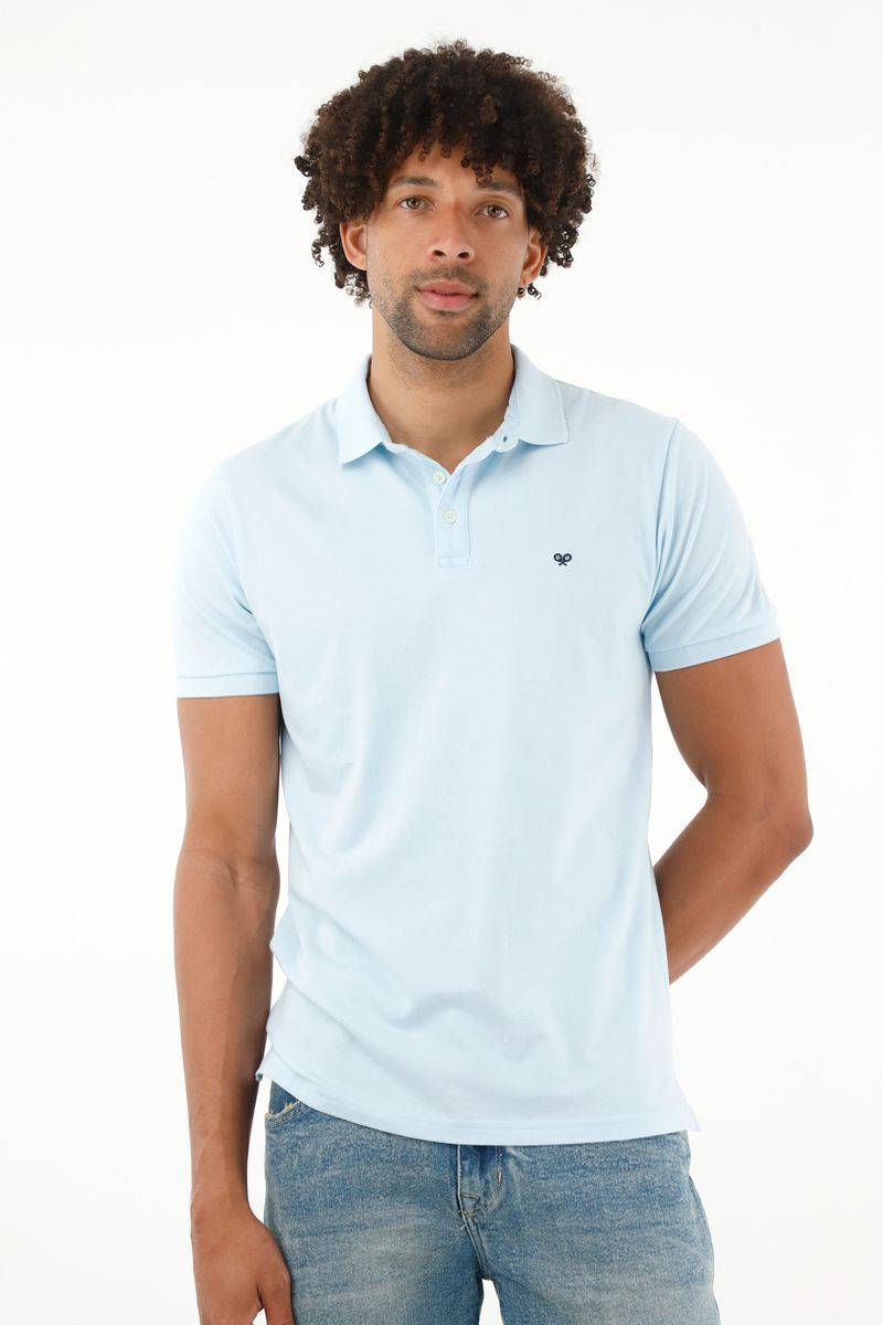 polos-para-hombre-tennis-azul