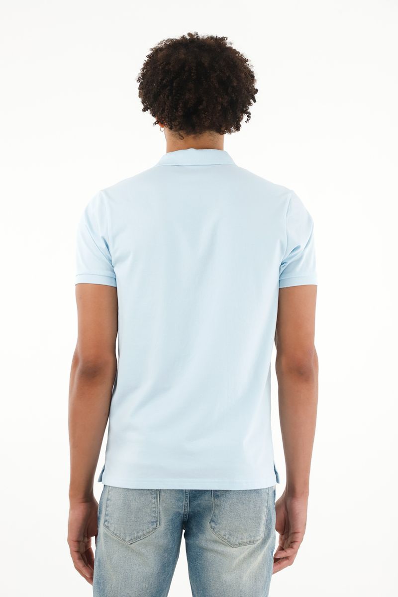 polos-para-hombre-tennis-azul