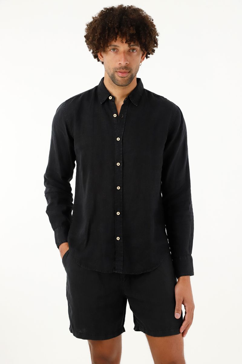 camisas-para-hombre-tennis-negro