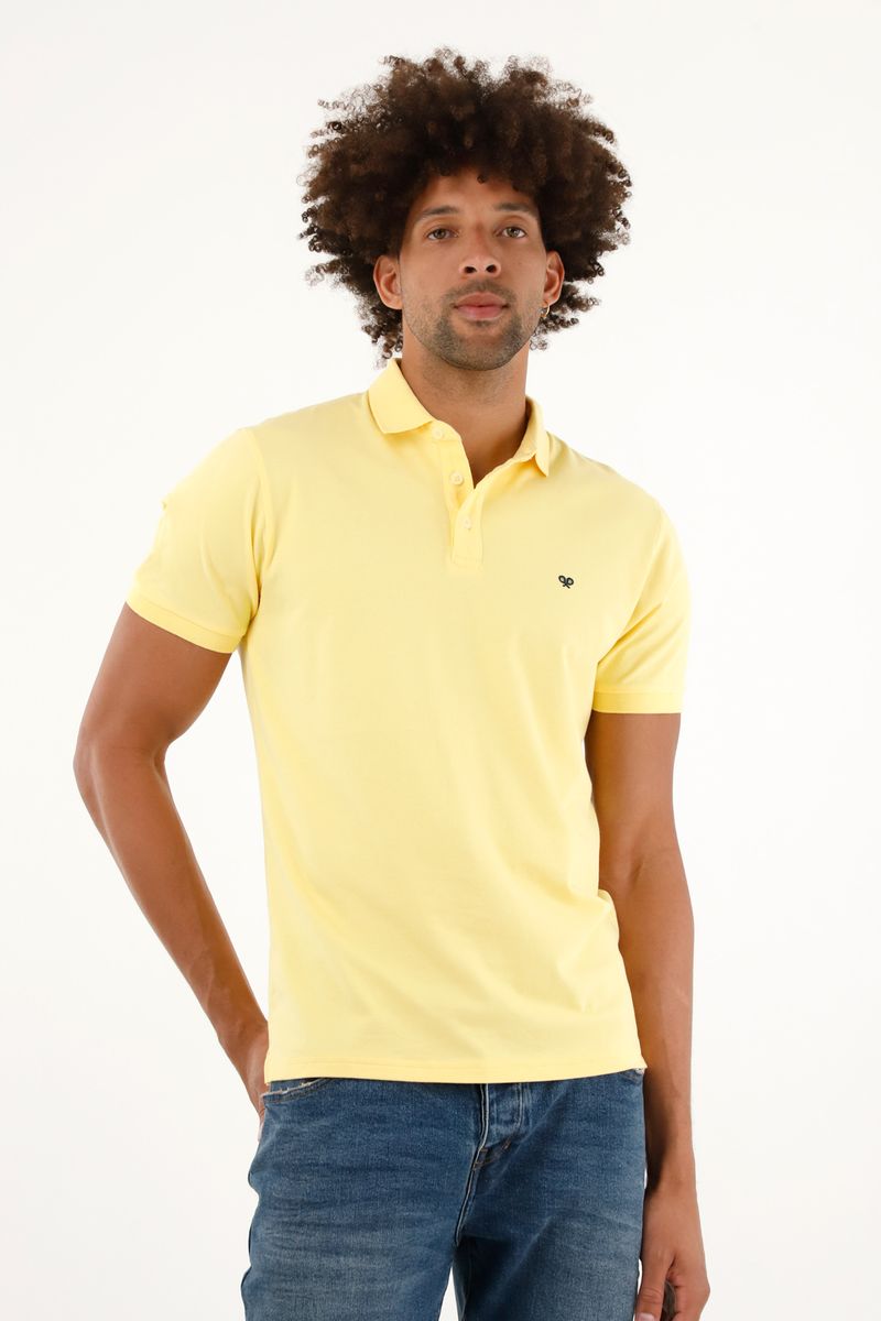 polos-para-hombre-tennis-amarillo