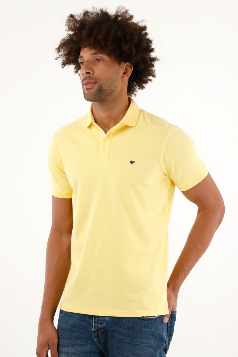 polos-para-hombre-tennis-amarillo