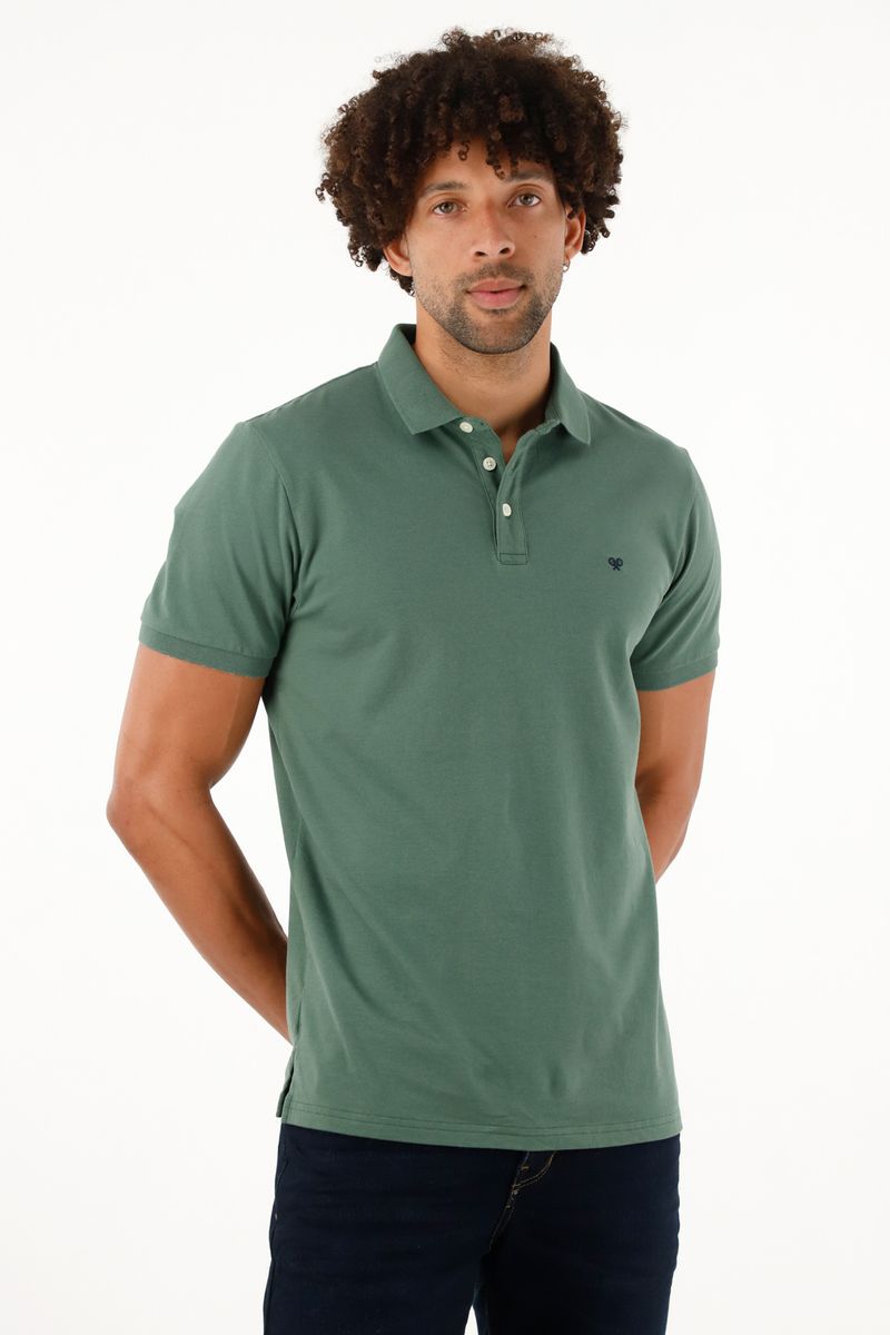 polos-para-hombre-tennis-verde