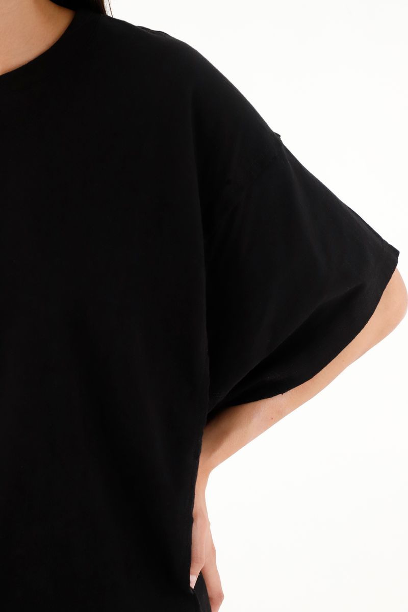 tshirt-para-mujer-topmark-negro
