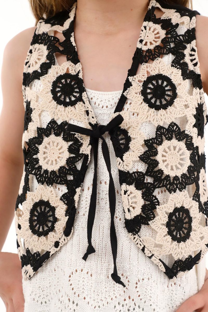 chaleco-para-nina-tennis-negro