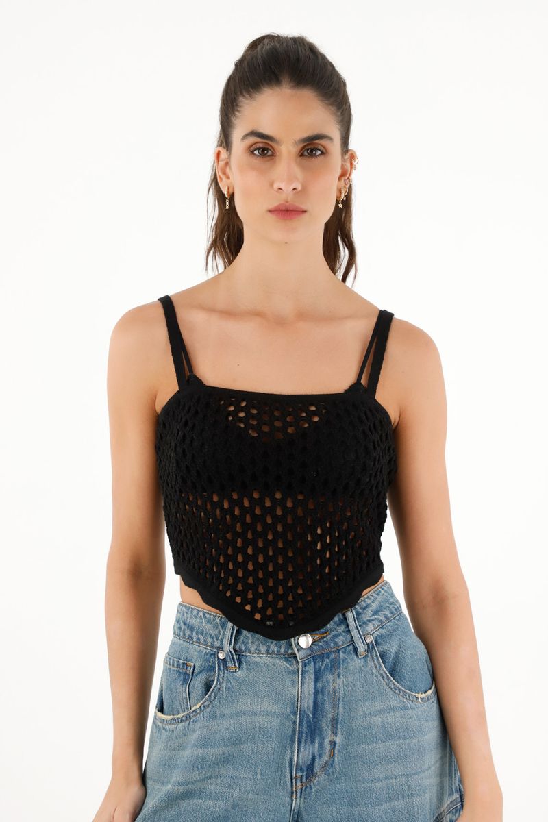 tshirt-para-mujer-topmark-negro