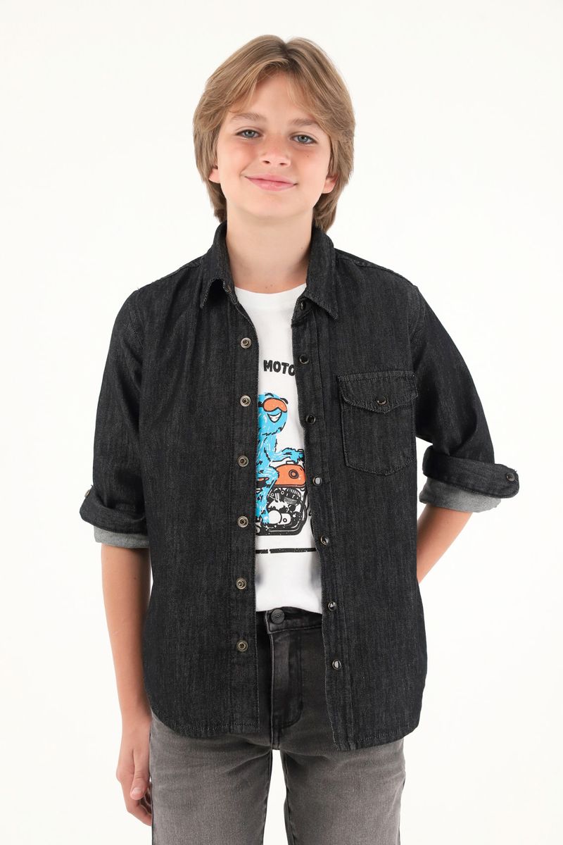 camisas-para-nino-tennis-negro