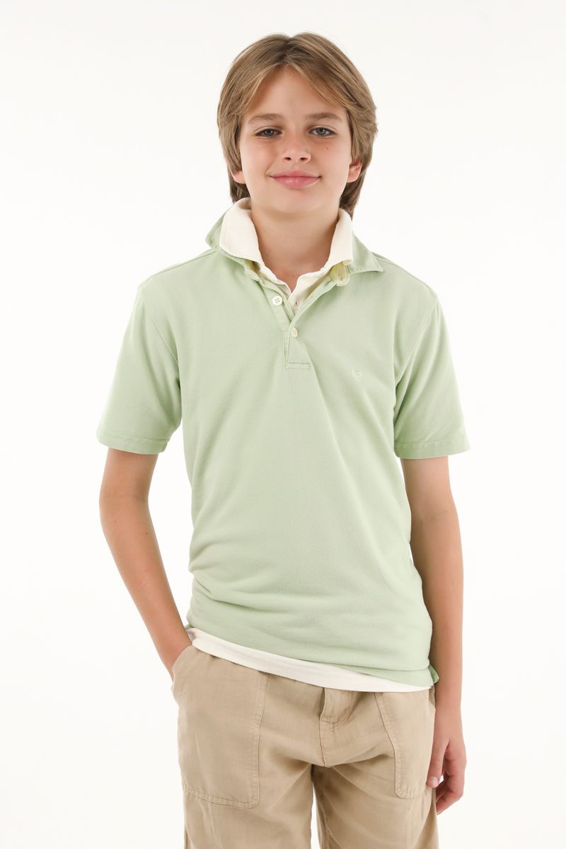 polos-para-nino-tennis-verde