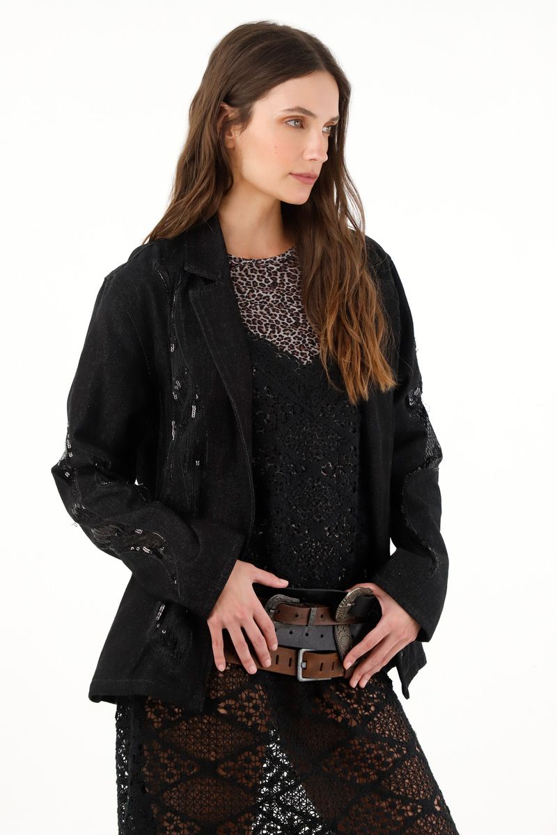 blazers-para-mujer-tennis-negro